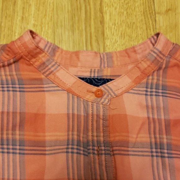 Jachs Girlfriend 100% cotton plaid button down - Picture 2 of 3